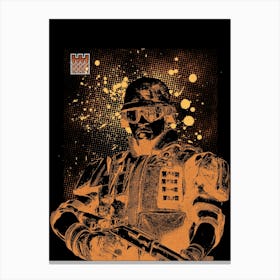 Castle Character Soul Art Canvas Print