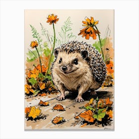 Hedgehog 5 Canvas Print