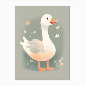 Gustav the Goose Canvas Print