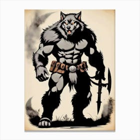 Werewolf 15 Canvas Print