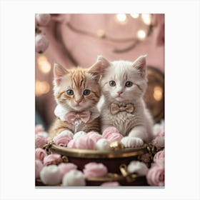 Cute Kittens Canvas Print