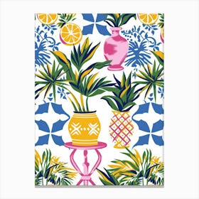 Tropical Pattern 4 Canvas Print