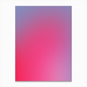 Radiant Purple And Pink Gradient Aura Canvas Print