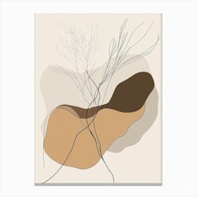 Abstract Tree Canvas Print