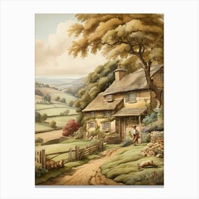 Country Cottage 15 Canvas Print