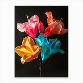 Bright Inflatable Flowers Bougainvillea 2 Canvas Print