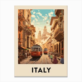 Vintage Travel Poster Italy 9 Canvas Print