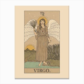 Virgo X Temperance Canvas Print