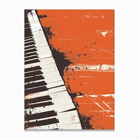 Piano Keys Canvas Print 2 Canvas Print