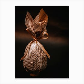 Chocolate Wrapped In Paper Canvas Print