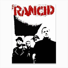 Rancid band music Canvas Print