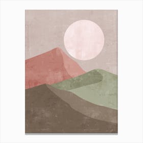 Abstract Landscape Painting 6 Canvas Print