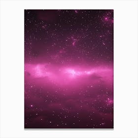 Pink Galaxy Canvas Print