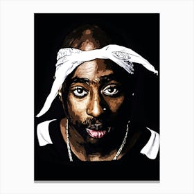 Tupac 3 Canvas Print