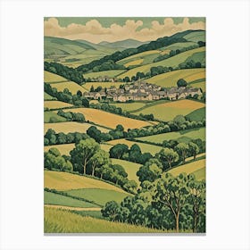 Valley View Canvas Print