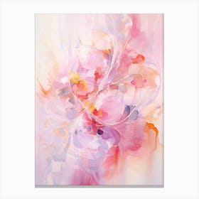 Abstract Floral Painting 4 Canvas Print