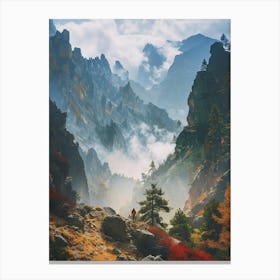 Mountain Landscape Canvas Print