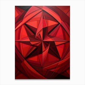 Kinetic Geometric Illustration 2 Canvas Print