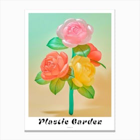 Dreamy Inflatable Flowers Poster Camellia 2 Canvas Print