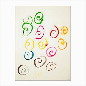 Henri Matisse Motifs Circulaires Canvas Print