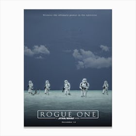 Rogue one a Canvas Print