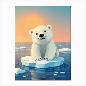 Polar Bear 1 Canvas Print