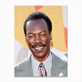 Eddie Murphy Retro Collage Movies Canvas Print