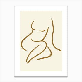 Woman'S Body 5 Canvas Print