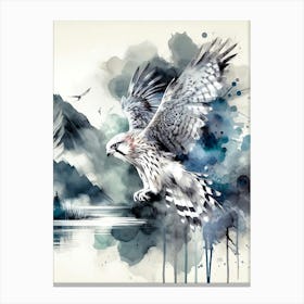 Wild Animal Illustration 224 Canvas Print