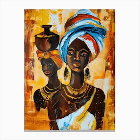 African Woman African Culture Canvas Print