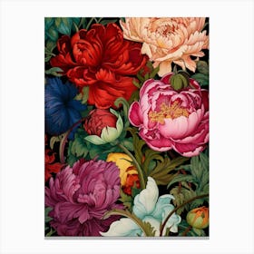 Peonies 75 Canvas Print