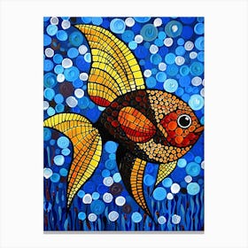 Mosaic Fish 1 Canvas Print