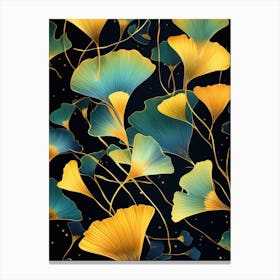 Ginkgo Leaves 15 Canvas Print