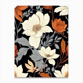 Floral Wallpaper 21 Canvas Print