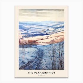 The Peak District England 3 Poster Canvas Print