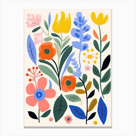 Henri Matisse's Flower Market Fantasia Canvas Print
