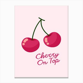 Cherry On Top 2 Canvas Print