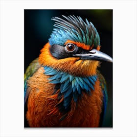 Kingfisher Bird Canvas Print