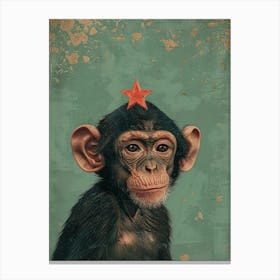 Chimpanzee 2 Canvas Print