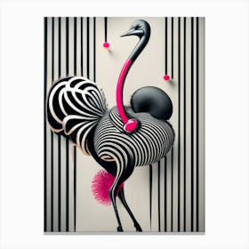 Ostrich 1 Canvas Print