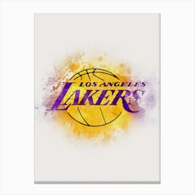 Los Angeles Lakers 3 Canvas Print