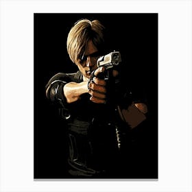 Resident Evil game 1 Canvas Print