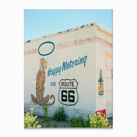 Route 66 VII on Film Canvas Print