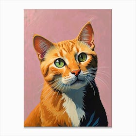 Orange Tabby Cat 1 Canvas Print