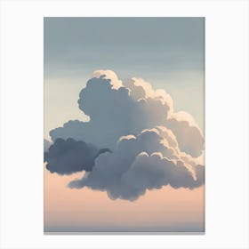 Cloudy Sky 2 Canvas Print