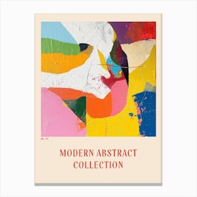 Modern Abstract Collection Poster 1 Canvas Print