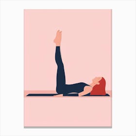 Yoga Pose 13 Canvas Print