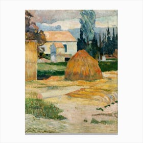 Landscape Near Arles (1888), Paul Gauguin Canvas Print