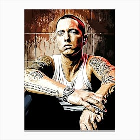 Eminem 4 Canvas Print