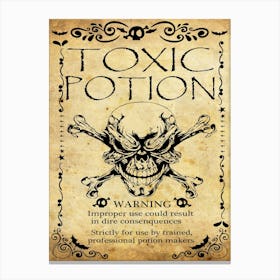 Toxic Potion Canvas Print